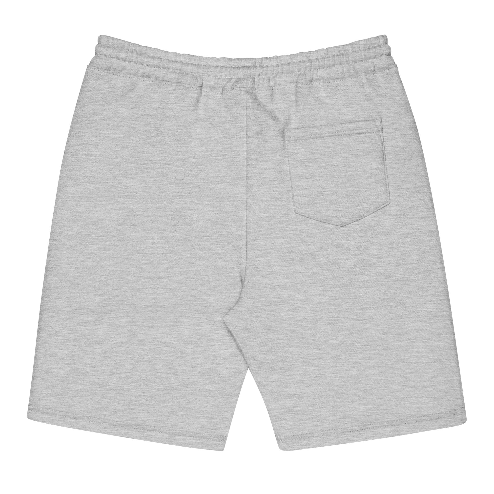 Mens grey best sale fleece shorts