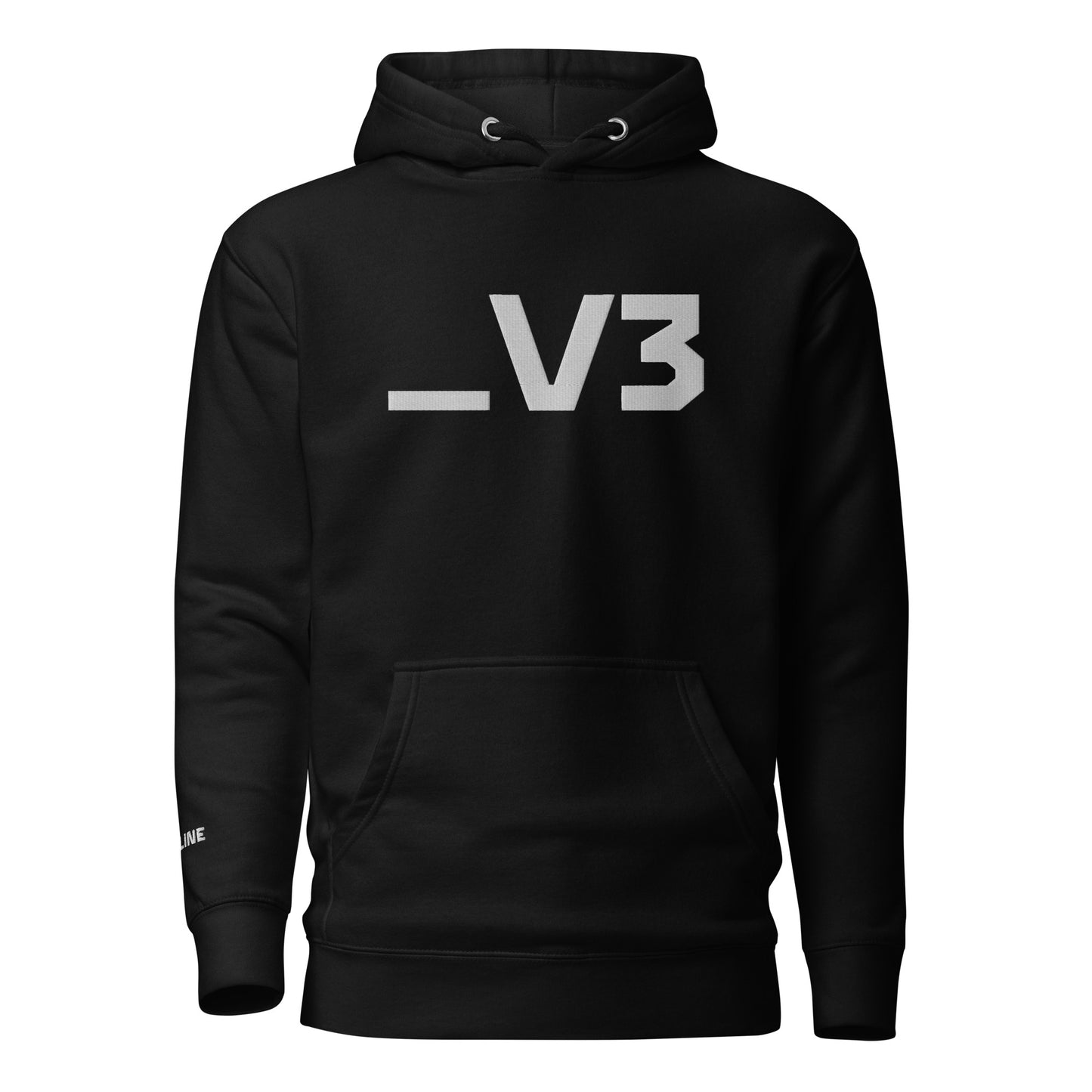 _V3 Large Embroidery Unisex Hoodie